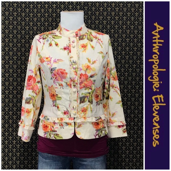 2005 Anthro “Tapestry Jacket” by Elevenses - Picture 10 of 15